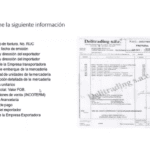 factura de comercio exterior