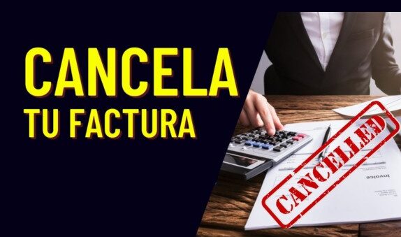 que pasa si cancelo una factura que ya me pagaron