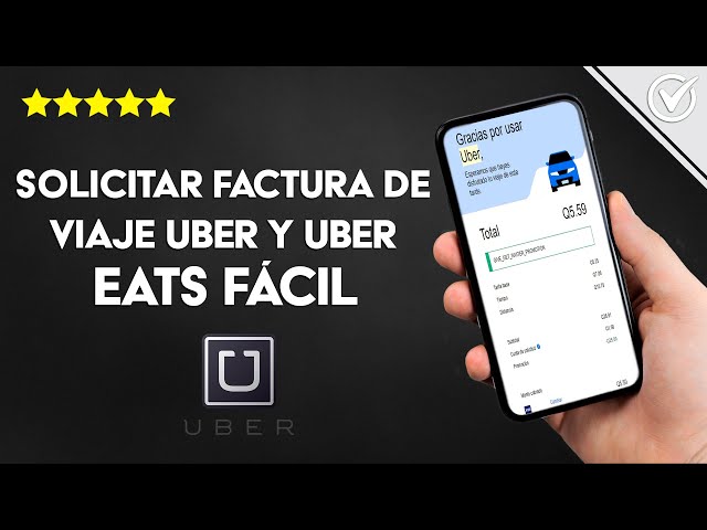 como facturar uber eats