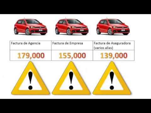 cuánto se devalúa un auto con factura de aseguradora