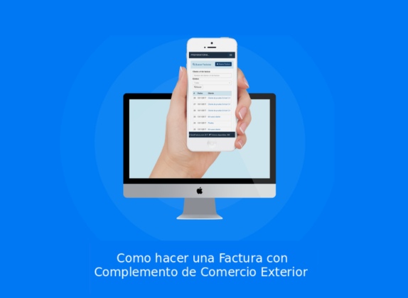 factura con complemento de comercio exterior