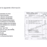 factura de comercio exterior